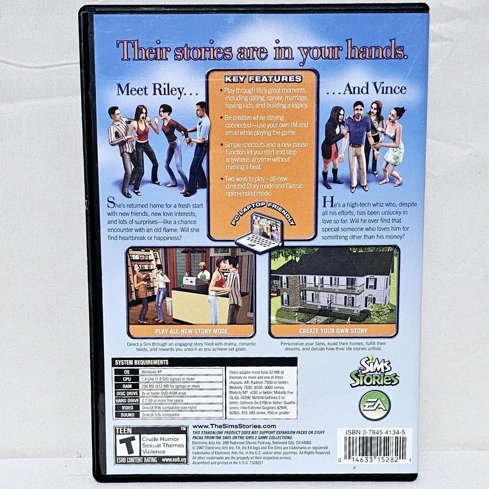 The Sims 2007 Life Stories,The Sims 2 Seasons Expansion & Sims 4 Island Living
